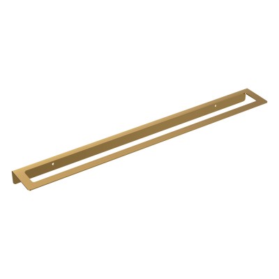 Πετσετοθήκη Μονή 500x65x30mm Χρυσό Ματ (PVD) IMEX FORM CAF008-04/OC