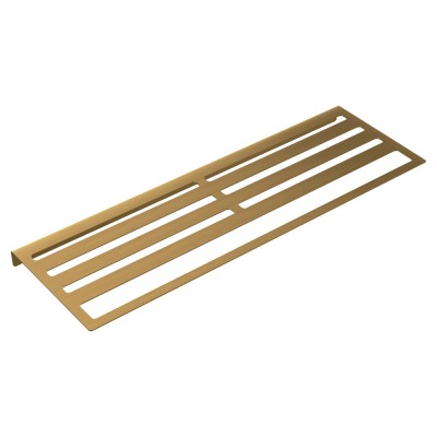 Πετσετοθήκη Διπλή Ξενοδοχειακή 600x200x30mm Χρυσό Ματ (PVD) IMEX FORM CAF008-05/OC