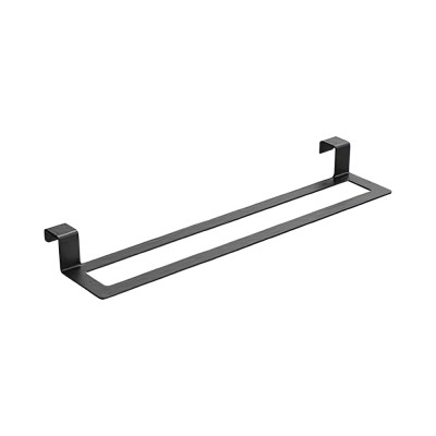 Πετσετοθήκη Κρεμαστή για έπιπλα 350x88x35mm Black Gun Metal (PVD) IMEX FORM CAF008-10/BGM