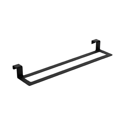Πετσετοθήκη Κρεμαστή για έπιπλα 350x88x35mm Μαύρο Ματ IMEX FORM CAF008-10/NG