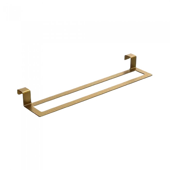 Πετσετοθήκη Κρεμαστή για έπιπλα 350x88x35mm Χρυσό Ματ (PVD) IMEX FORM CAF008-10/OC