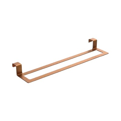 Πετσετοθήκη Κρεμαστή για έπιπλα 350x88x35mm Ροζ Χρυσό Ματ/Χαλκού (PVD) IMEX FORM CAF008-10/ORC