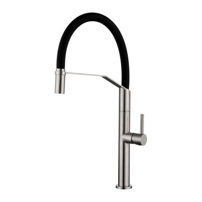 Μπαταρία κουζίνας με Εύκαμπτο σωλήνα Ανοξείδωτη S.316 IMEX DEVA GCE023/AC