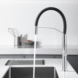 Μπαταρία κουζίνας με Εύκαμπτο σωλήνα Ανοξείδωτη S.316 IMEX DEVA GCE023/AC