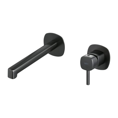 Εντοιχιζόμενη Μικτική Μπαταρία Νιπτήρος Black Gun Metal (PVD) IMEX TOSCANA GLT064/BGM