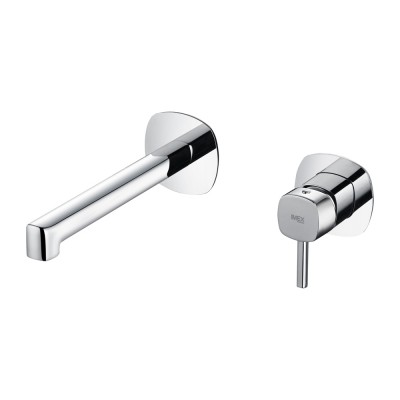 Εντοιχιζόμενη Μικτική Μπαταρία Νιπτήρος Χρωμέ IMEX TOSCANA GLT064