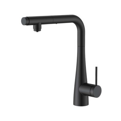 Μπαταρία κουζίνας OSMOSIS για Σύνδεση με παροχή φίλτρου κάτω πάγκου Μαύρο Ματ IMEX SPLIT Osmosis GOS005/NG