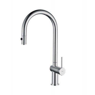 Μπαταρία κουζίνας OSMOSIS για Σύνδεση με παροχή φίλτρου κάτω πάγκου 2 ροών Χρωμέ IMEX LAZIO Osmosis GOS006