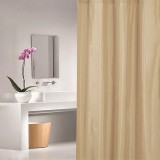 Υφασμάτινη Κουρτίνα Μπάνιου Ιmport hellas Μπέζ 180x200cm