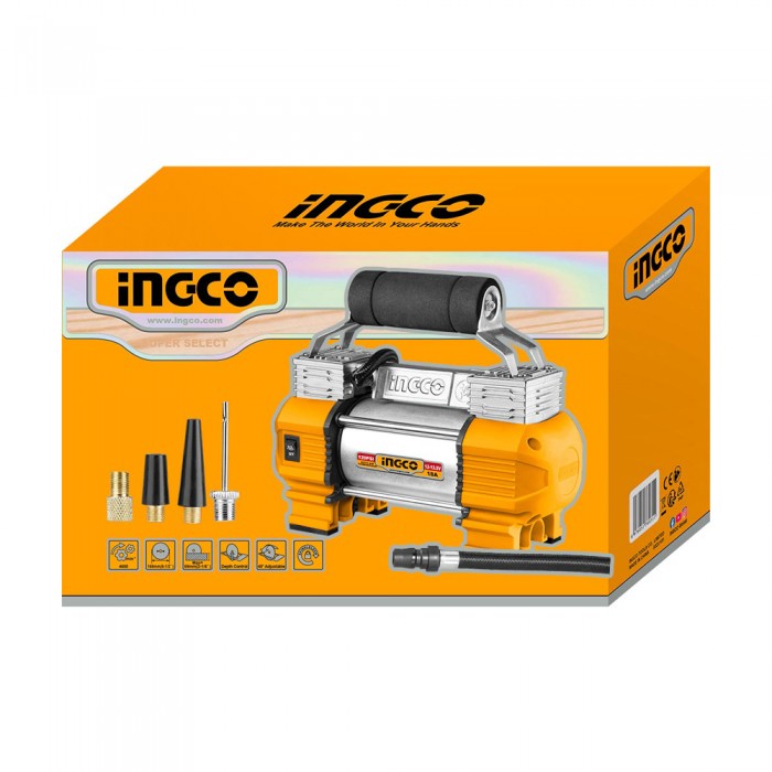 Αεροσυμπιεστής Αυτοκινήτου 12V Β.Τ. INGCO AAC2508