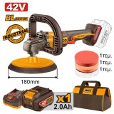 Αλοιφαδόρος Μπαταρίας 42V Li-Ion INGCO APLI42181E