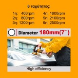 Αλοιφαδόρος Μπαταρίας 42V Li-Ion INGCO APLI42181E