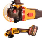 Γωνιακός Τροχός Μπαταρίας 42V Li-Ion INGCO CAGLI4128112E