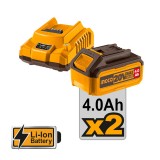 Μπουλονόκλειδο Κρουστικό Μπαταρίας 20v Li-Ion 500-650nm INGCO CIWLI2050E