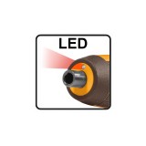 Κατσαβίδι Μπαταρίας 4V Li-Ion με Ενσωματωμένη Μπαταρία USB Type-C Σετ 43 τεμ. INGCO CSDLI04062