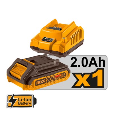 Ψαλίδι Κλαδέματος Μπαταρίας 20V Li-Ion Ingco CSSLI203083