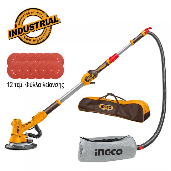Τριβείο Τοίχου Ø225mm INGCO DWS105016