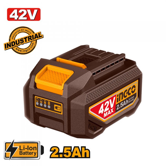 Μπαταρίας 42V 2.5Ah Li-Ion INGCO FBLI42251E