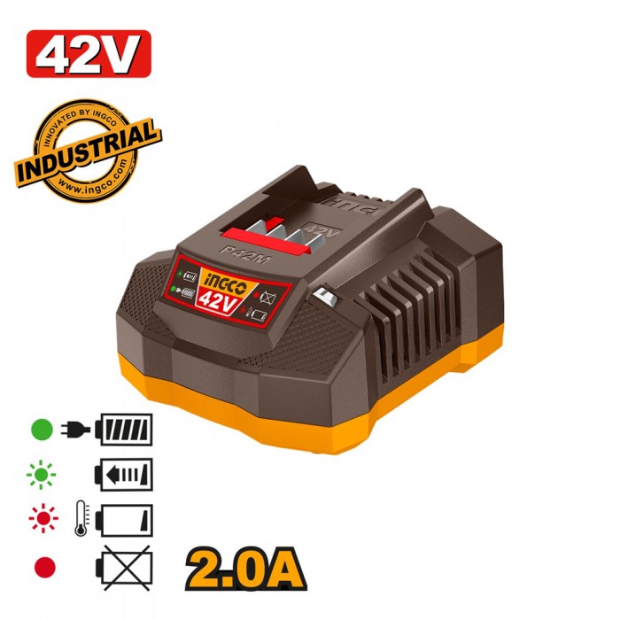 Φορτιστής Μπαταρίας 42V INGCO FCLI42021E