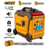 Γεννήτρια Inverter Βαλιτσάκι Βενζίνης 4kw 5kva 5hp INGCO GEI47506E