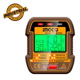 Όργανο Ελέγχου Ορθής Καλωδίωσης Πρίζας INGCO HESST30011