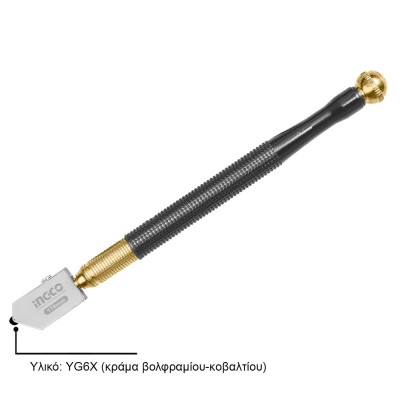Κόφτης Τζαμιού Λίπανσης 178mm INGCO HGCT03