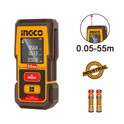 Μετρητής Αποστάσεων Laser 55m Ingco HLDD05086