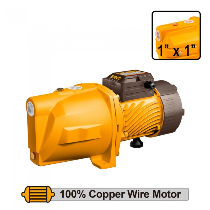 Αντλία Αυτόματης Αναρρόφησης 750W 1HP INGCO JP075068