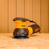 Ηλεκτρικό Περιστροφικό Τριβείο Χούφτας 320W Φ125mm Ingco RS3216