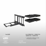 Μηχανισμός Τυφλού Compact 2 για Πόρτα 60cm σε χρώμα Ardesia/Ανθρακί Inoxa Hyper 839BYAS/60AR Antislip 0075-8231