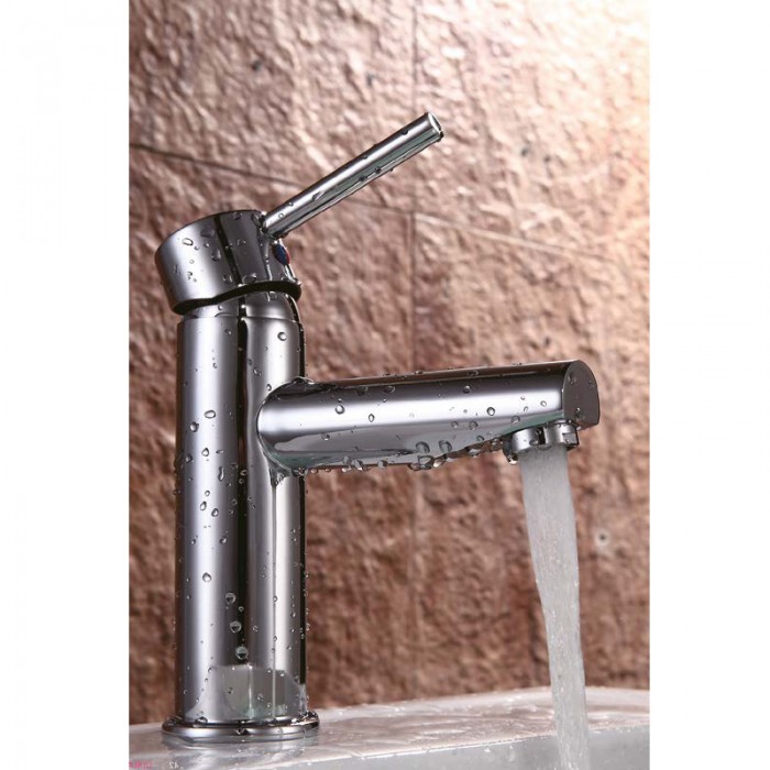 Μπαταρία μπάνιου νιπτήρα Interflex Χρώμιο 082491 Art