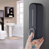 Επίτοιχο Ντισπένσερ 350ml Μαύρο Interflex 187830