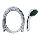 Σετ Τηλέφωνο Ντους με Σπιράλ 1.5m Χρώμιο Interflex Dixie 053352