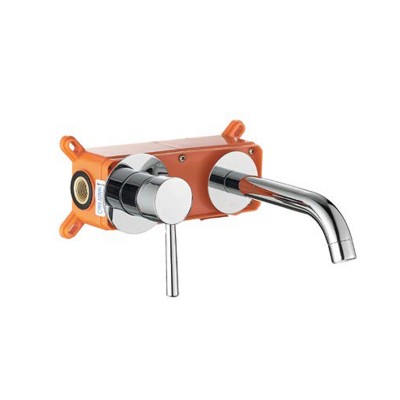 Εντοιχιζόμενη μπαταρία νιπτήρα Interflex Χρώμιο 086992 Pure 