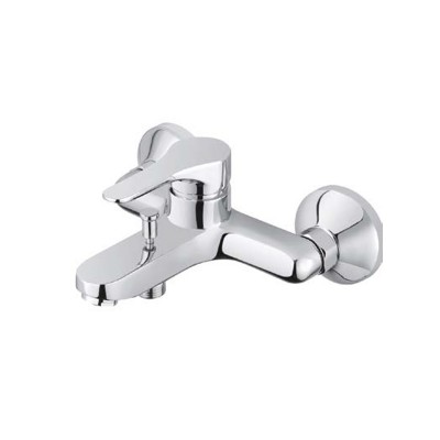 Μπαταρία μπάνιου με σετ ντους Interflex  Χρώμιο 085928 CO