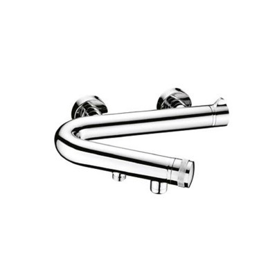 Μπαταρία μπάνιου με σετ ντους Interflex  Χρώμιο 084178 Minimal