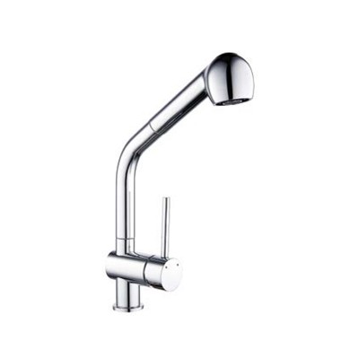 Μπαταρία νεροχύτη ψηλή (πλάγια βούρτσα) Interflex  Χρώμιο 082565 Art