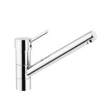 Μπαταρία νεροχύτη χαμηλή Interflex Χρώμιο 085374 K-Dieci