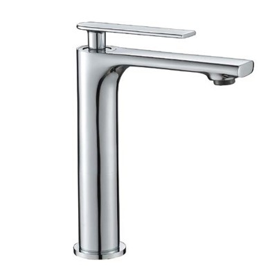 Μπαταρία μπάνιου νιπτήρα ψηλή 31cm Interflex Χρώμιο 086851 Zen