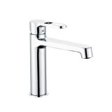 Μπαταρία μπάνιου νιπτήρα ψηλή Interflex Χρώμιο 086818 Leader