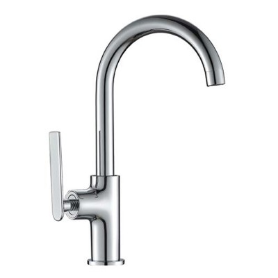 Μπαταρία μπάνιου νιπτήρα ψηλή με ρουξούνι Interflex  Χρώμιο 087079 Zen