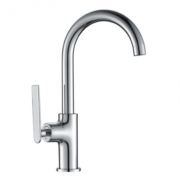 Μπαταρία μπάνιου νιπτήρα ψηλή με ρουξούνι Interflex  Χρώμιο 087079 Zen