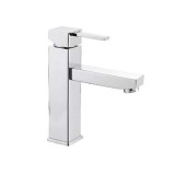 Μπαταρία νιπτήρα μπάνιου Interflex Χρώμιο 083679 Quattro