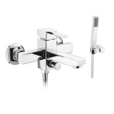 Μπαταρία μπάνιου με σετ ντους Interflex Χρώμιο 083680 Quattro