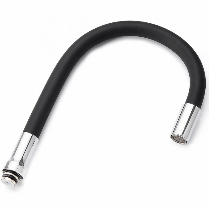 Ρουξούνι Εύκαμπτο Σιλικόνης Μαυρο 1/2 Universal