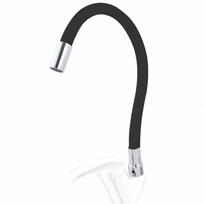 Ρουξούνι Εύκαμπτο Σιλικόνης Μαυρο 1/2 Universal