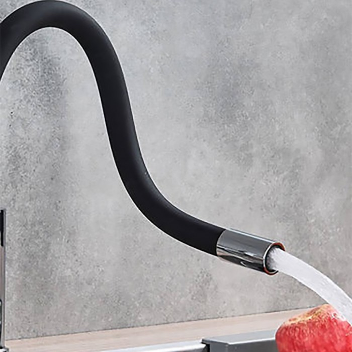 Ρουξούνι Εύκαμπτο Σιλικόνης Μαυρο 1/2 Universal