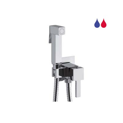 Σετ διακόπτη μπιντέ αναμεικτικός εντοιχιζόμενος με στήριγμα 096947