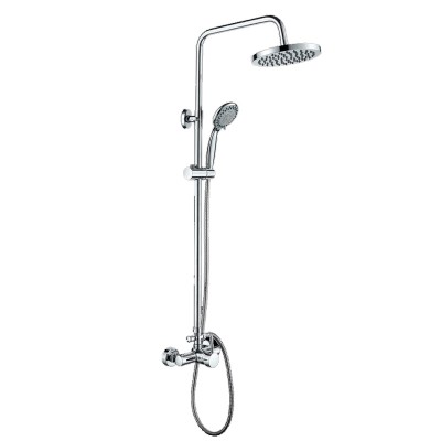 Μπαταρία ντουζιέρας Interflex  Χρώμιο 086780 Art 