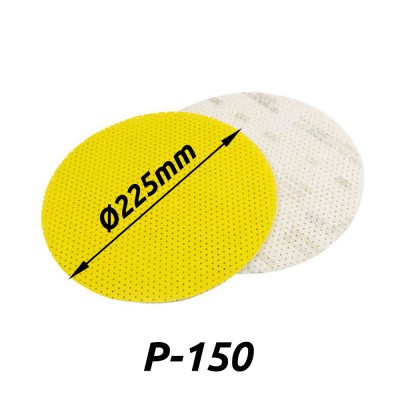 Δίσκος γυαλόχαρτου Velcro Ø225mm με Κόκκωση P150 JÖST SUPERPAD 423-A 150 25205